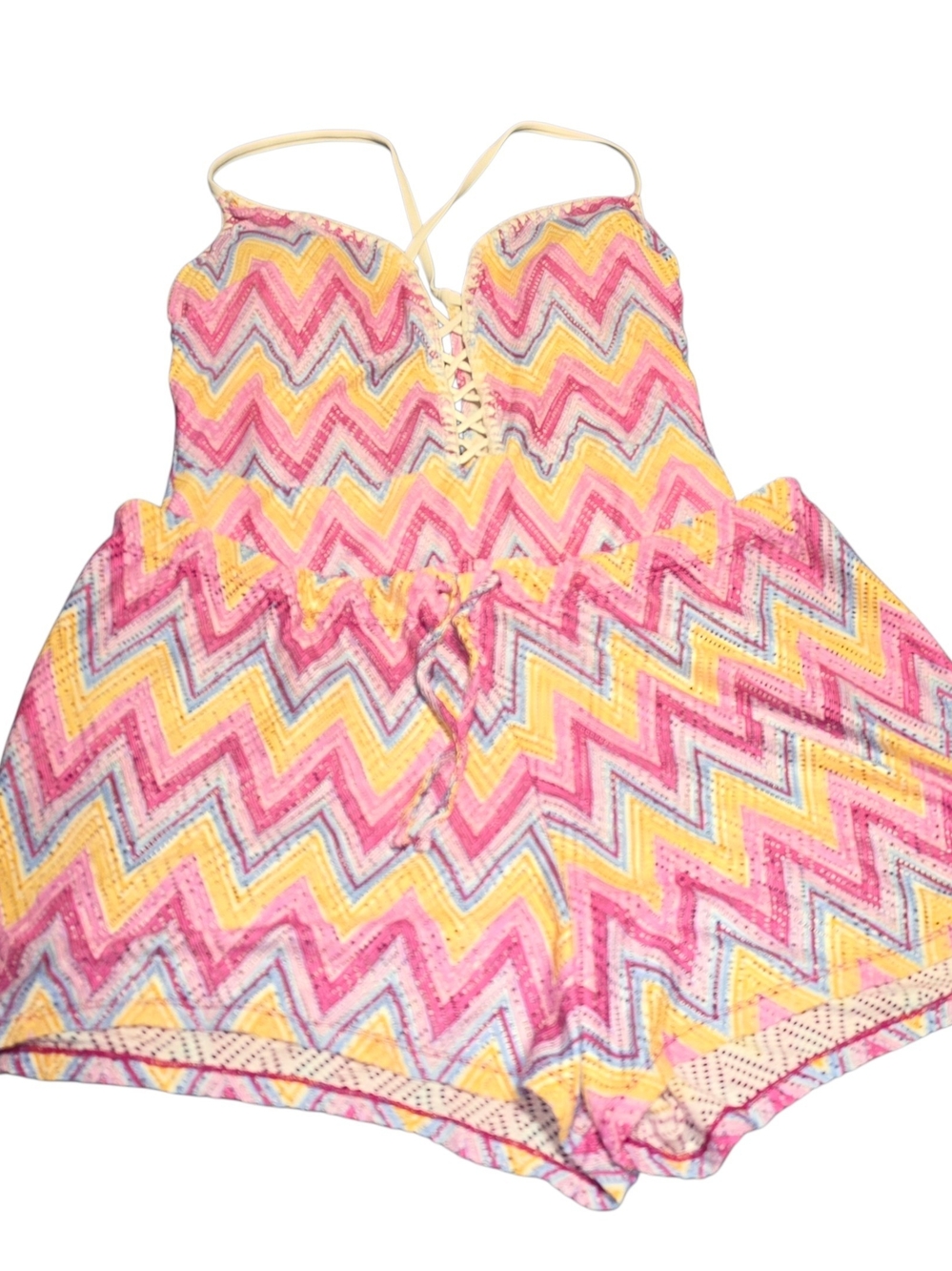 Jessica Simpson One Piece Swimsuit Shorts Set XL